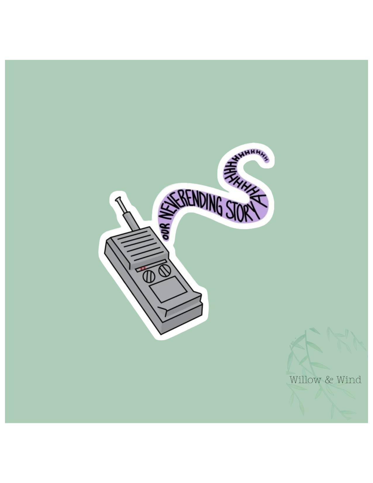 Never Ending Story - Stranger Things Sticker