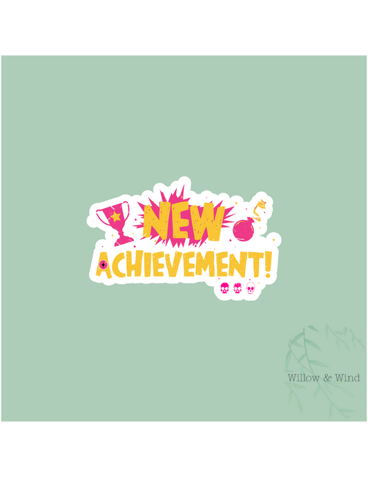 New Achievement - Dungeon Crawler Carl Sticker