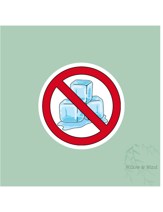 No Ice Activism Sticker
