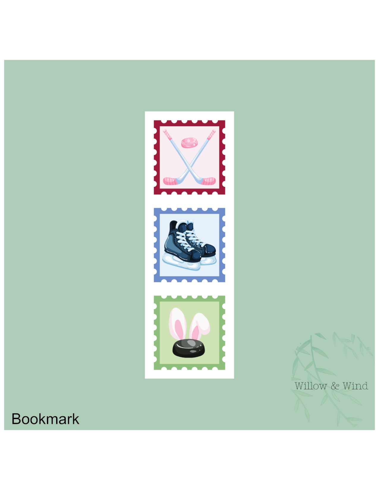 Stamps Off Campus Bookmark