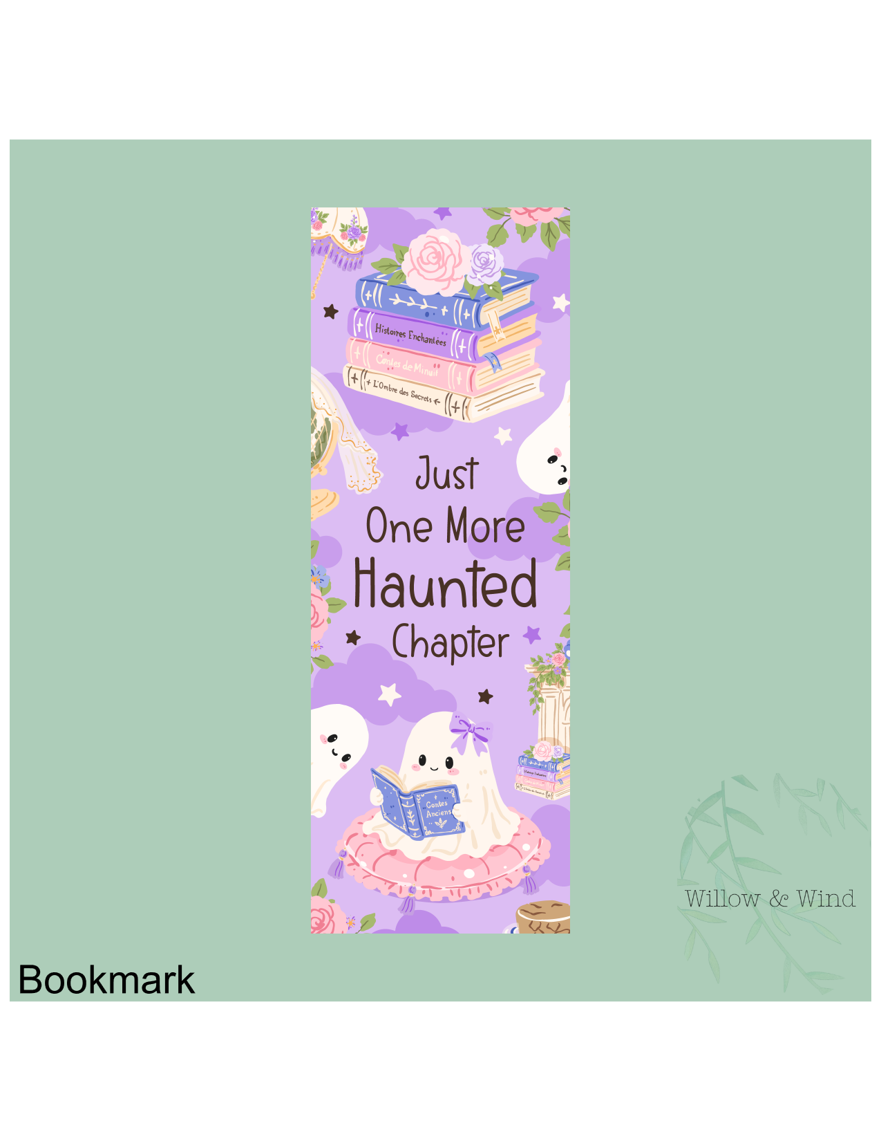 One More Haunted Chapter Bookmark