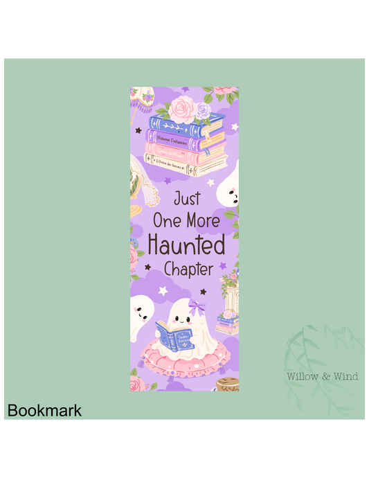 One More Haunted Chapter Bookmark