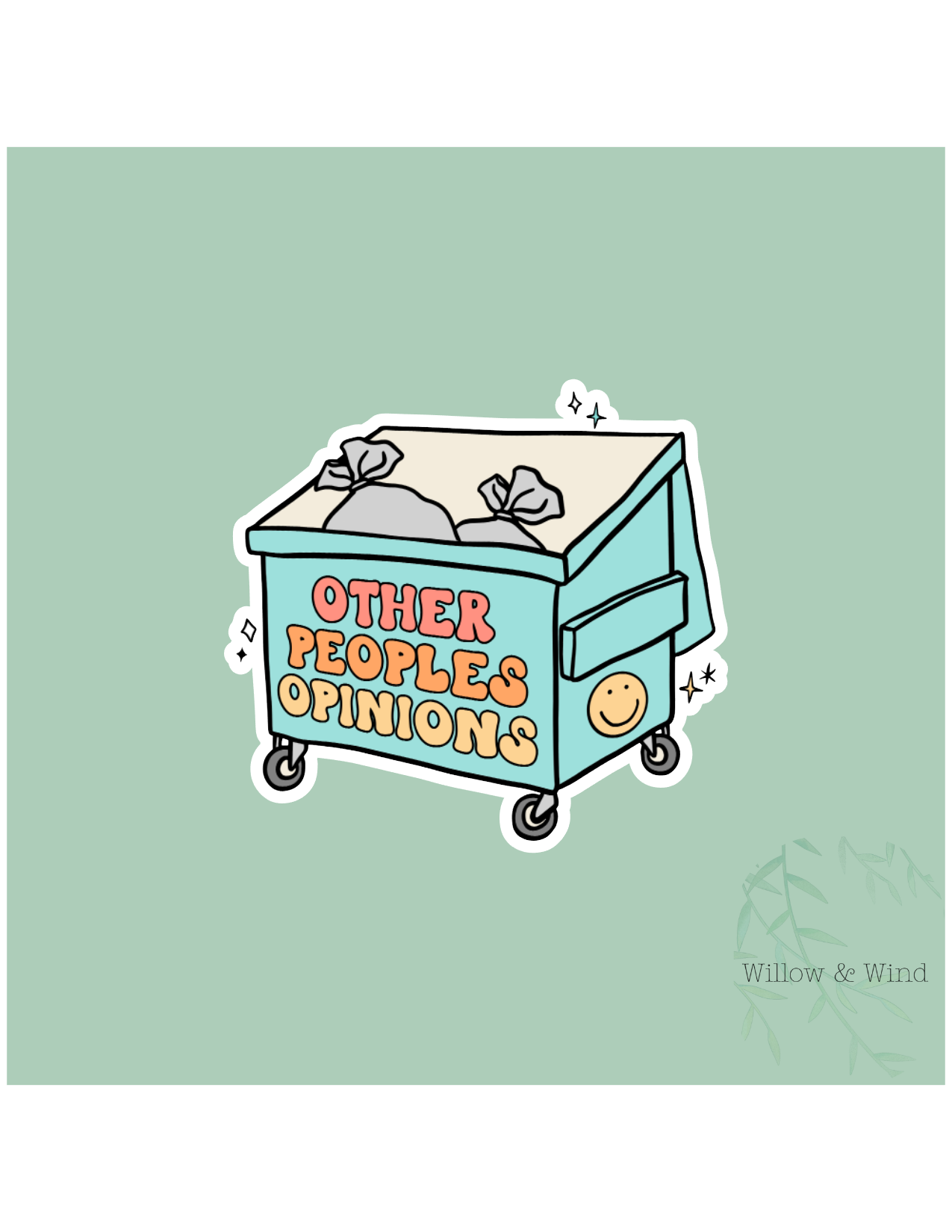 Other Peoples Opinions Sticker