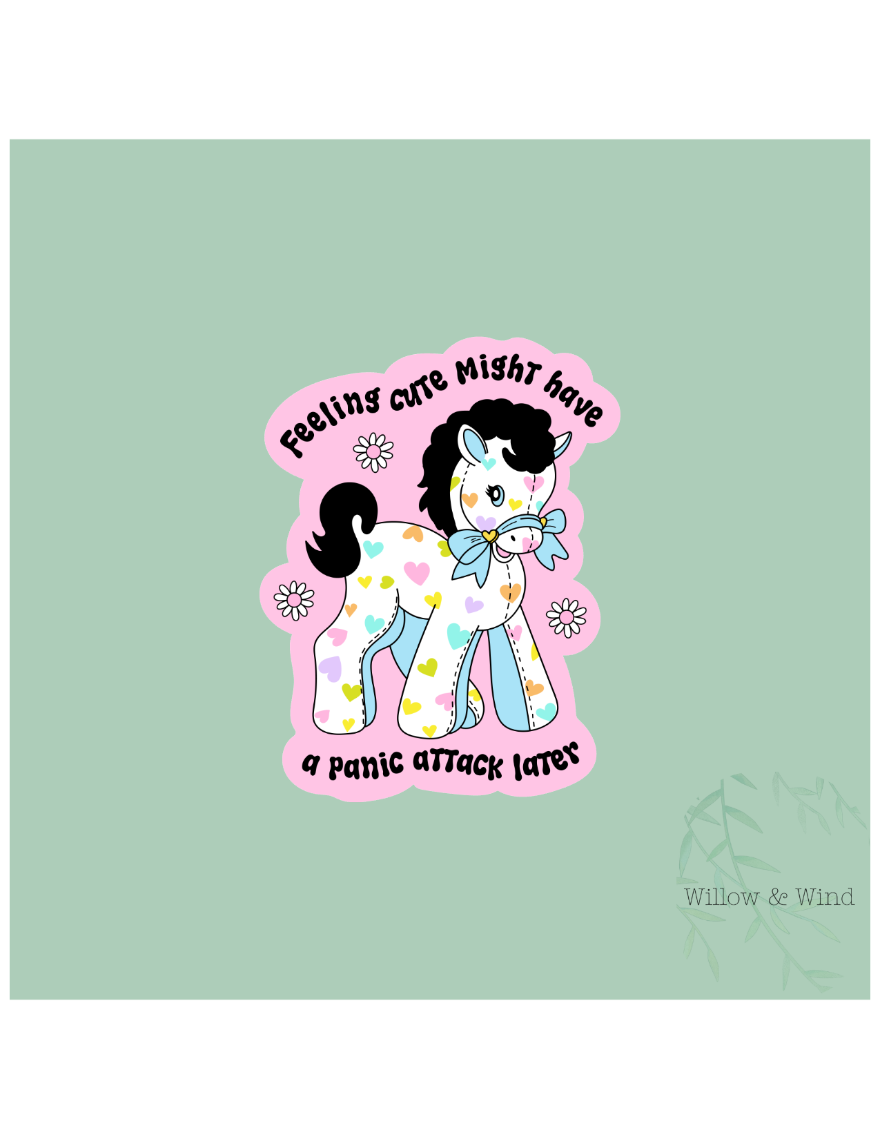Panic Attack - Mental Health Sticker