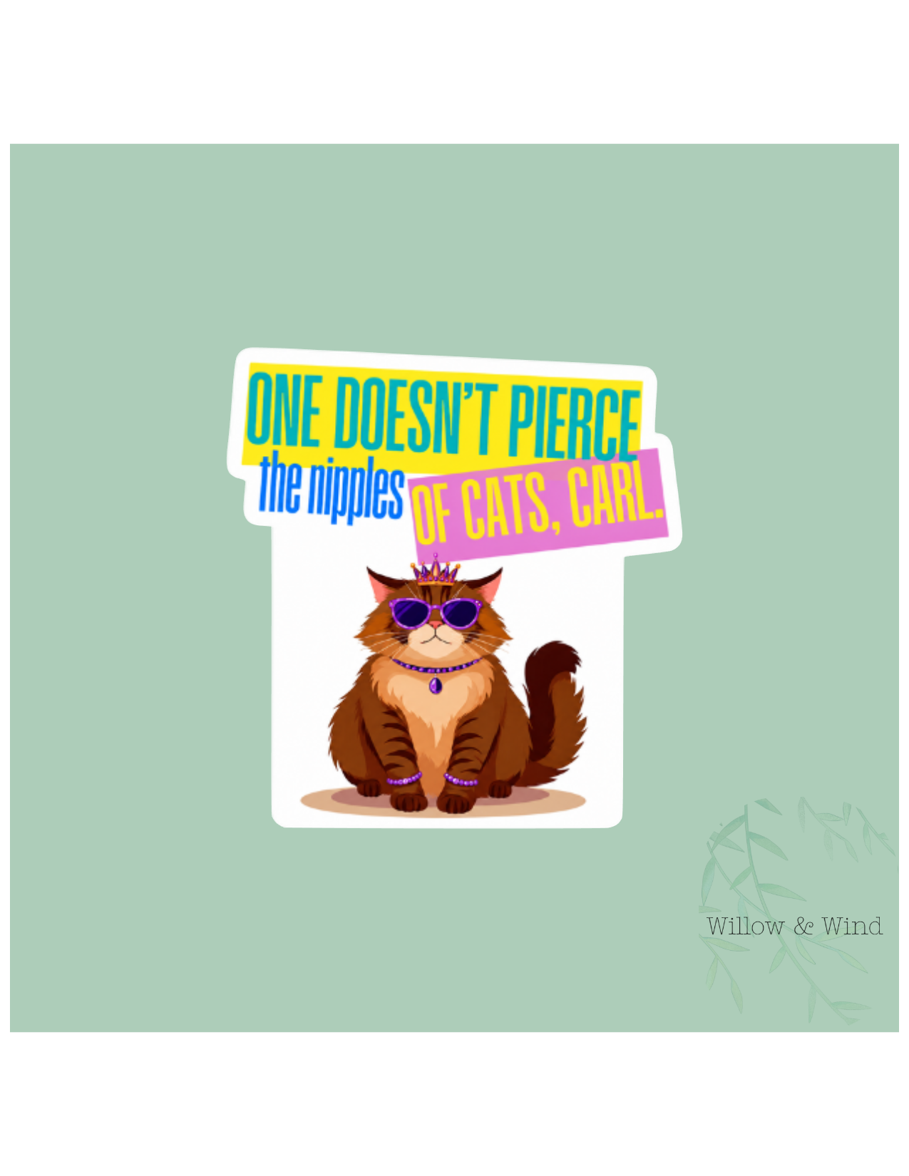 Doesn't Pierce Nipples - Dungeon Crawler Carl Sticker