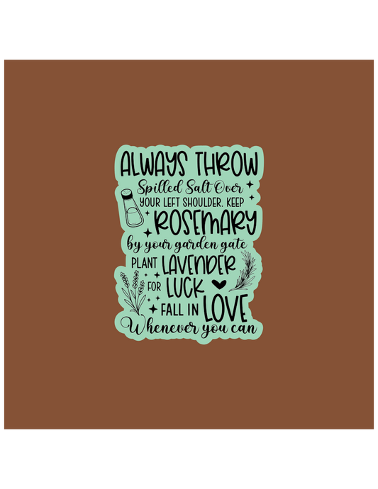 Magic Passage Practical Magic Sticker