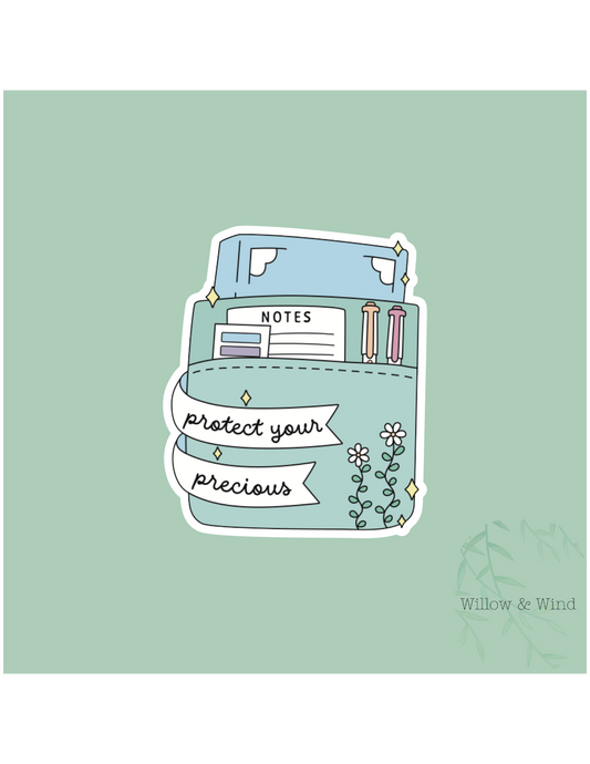 Protect Your Precious - Bookish Sticker