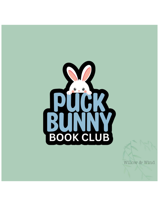 Puck Bunny Book Club - Bookish Sticker