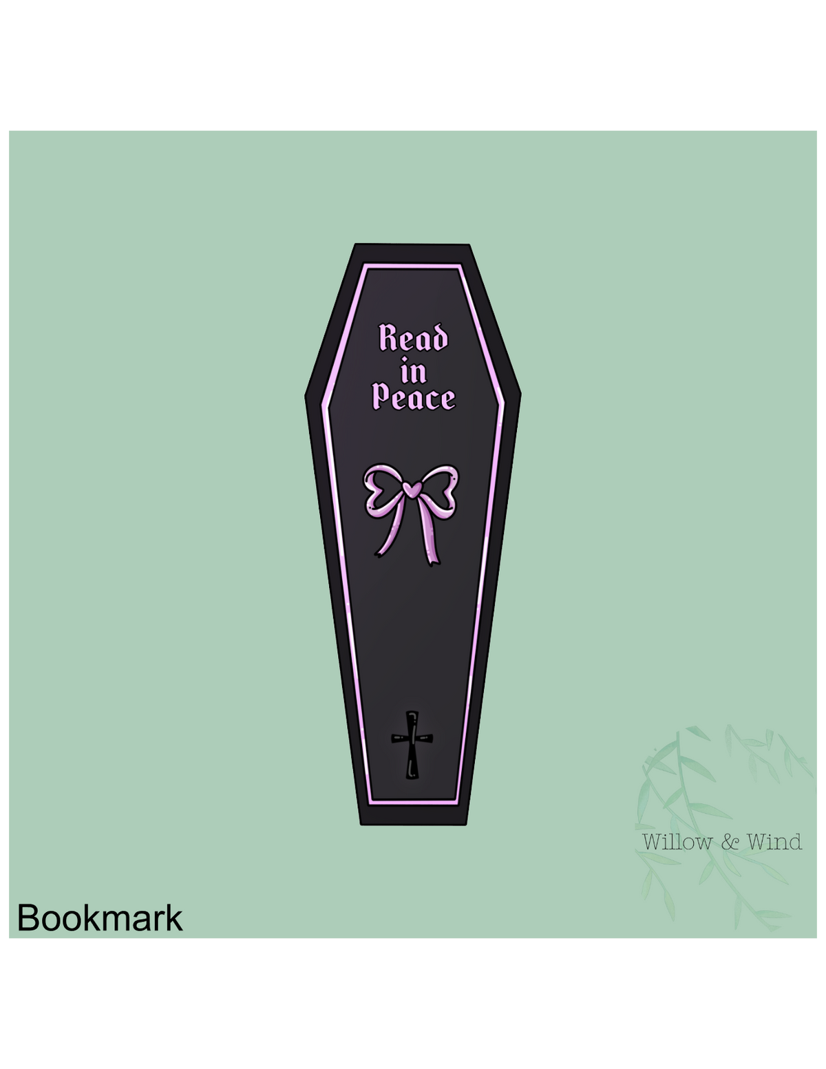 Read In Peace Bookmark