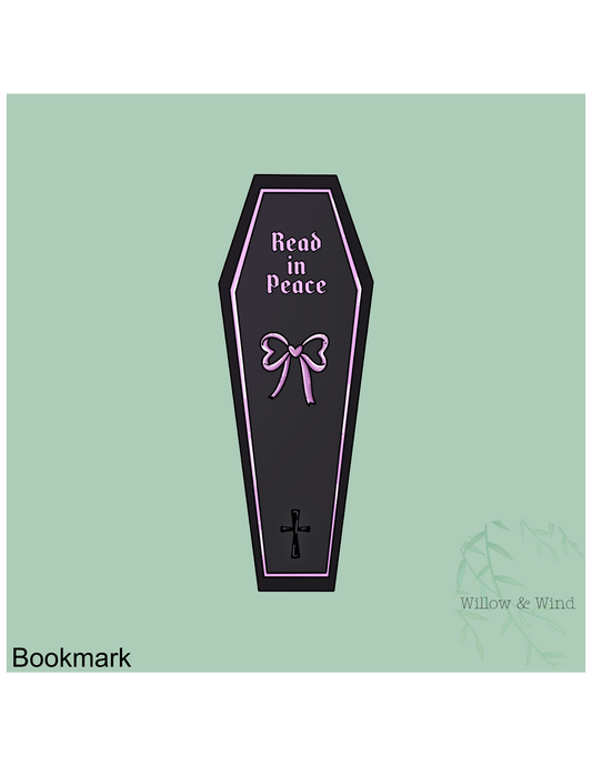 Read In Peace Bookmark