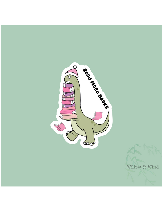 Read More Books - Bookish Sticker