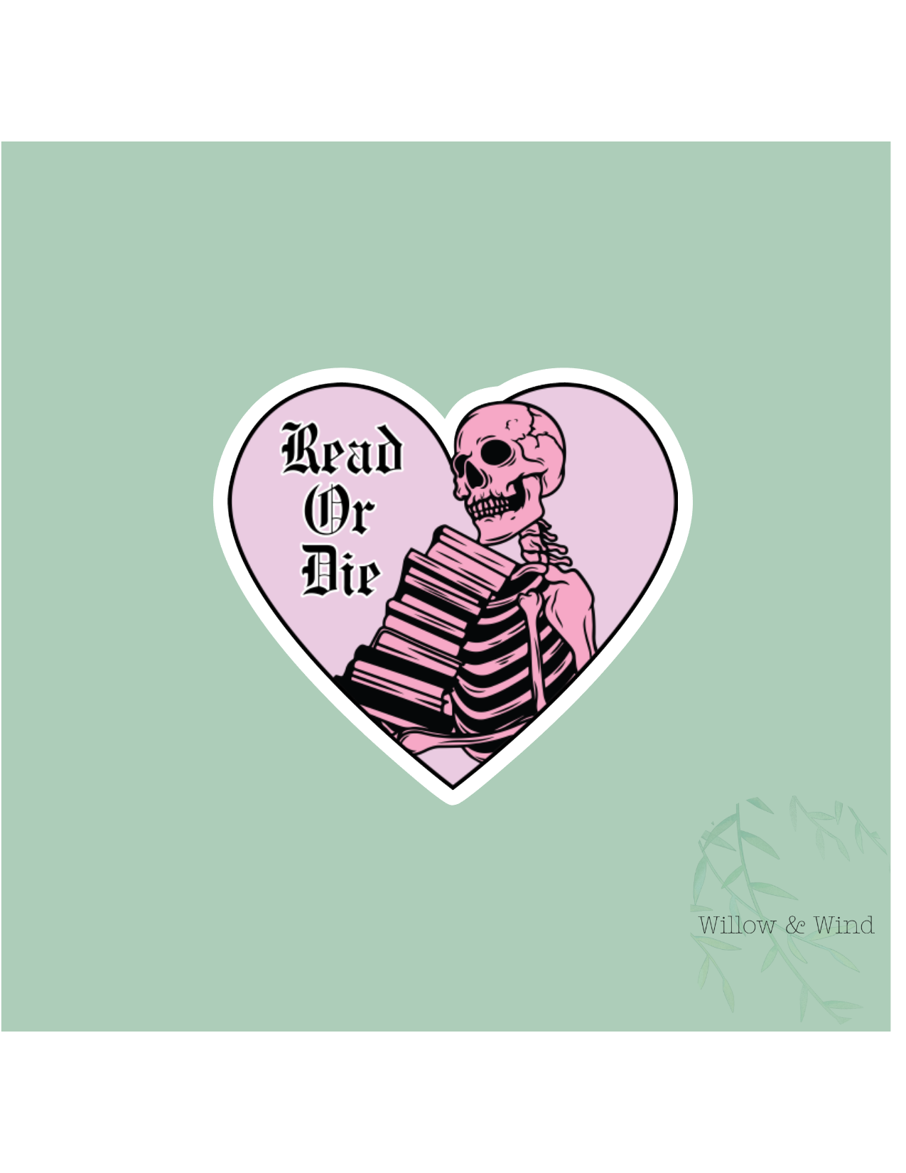 Read or Die - Bookish Sticker