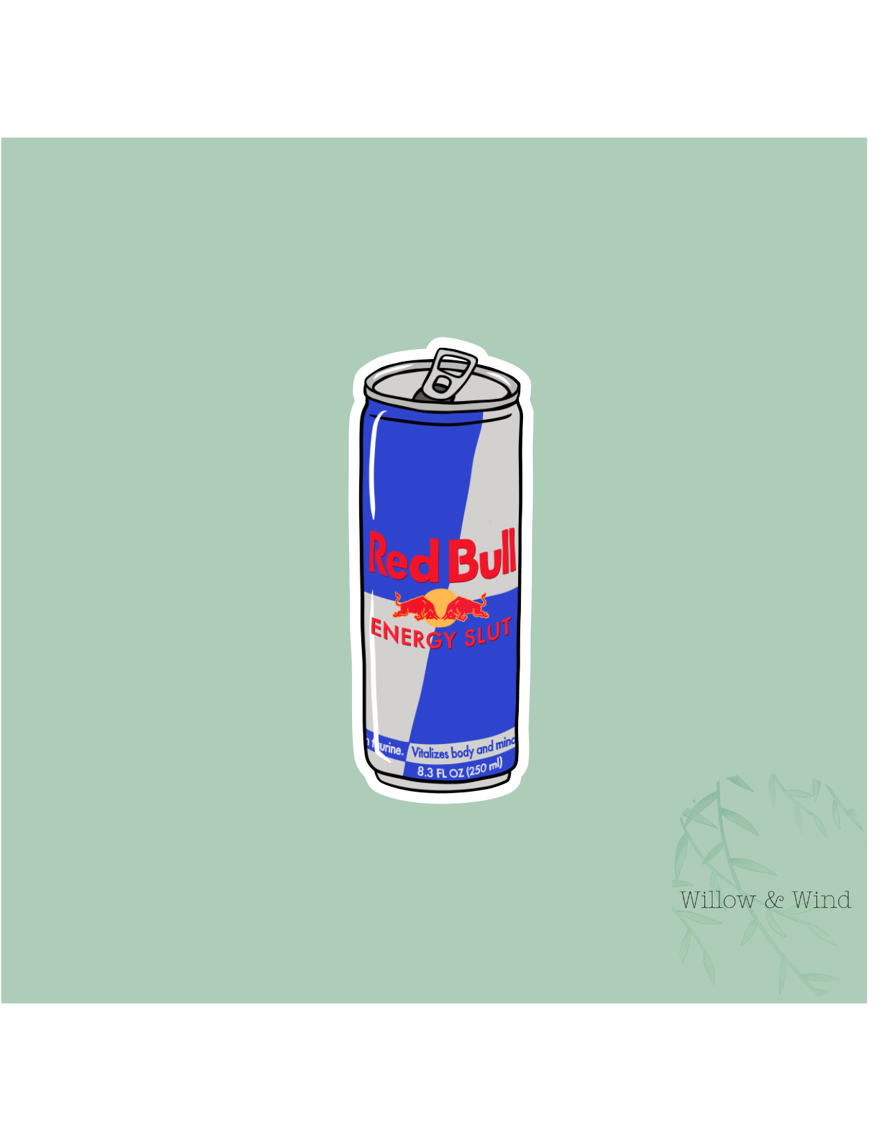 Red Bull Sticker