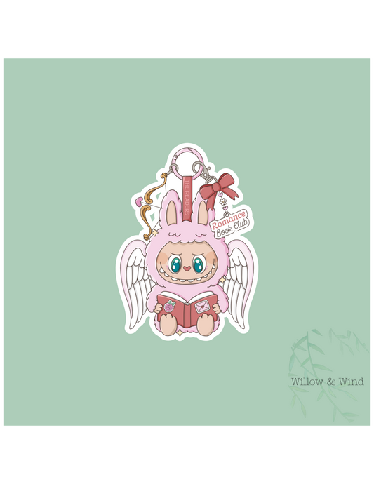 Romance Book Club Monster - Bookish Sticker