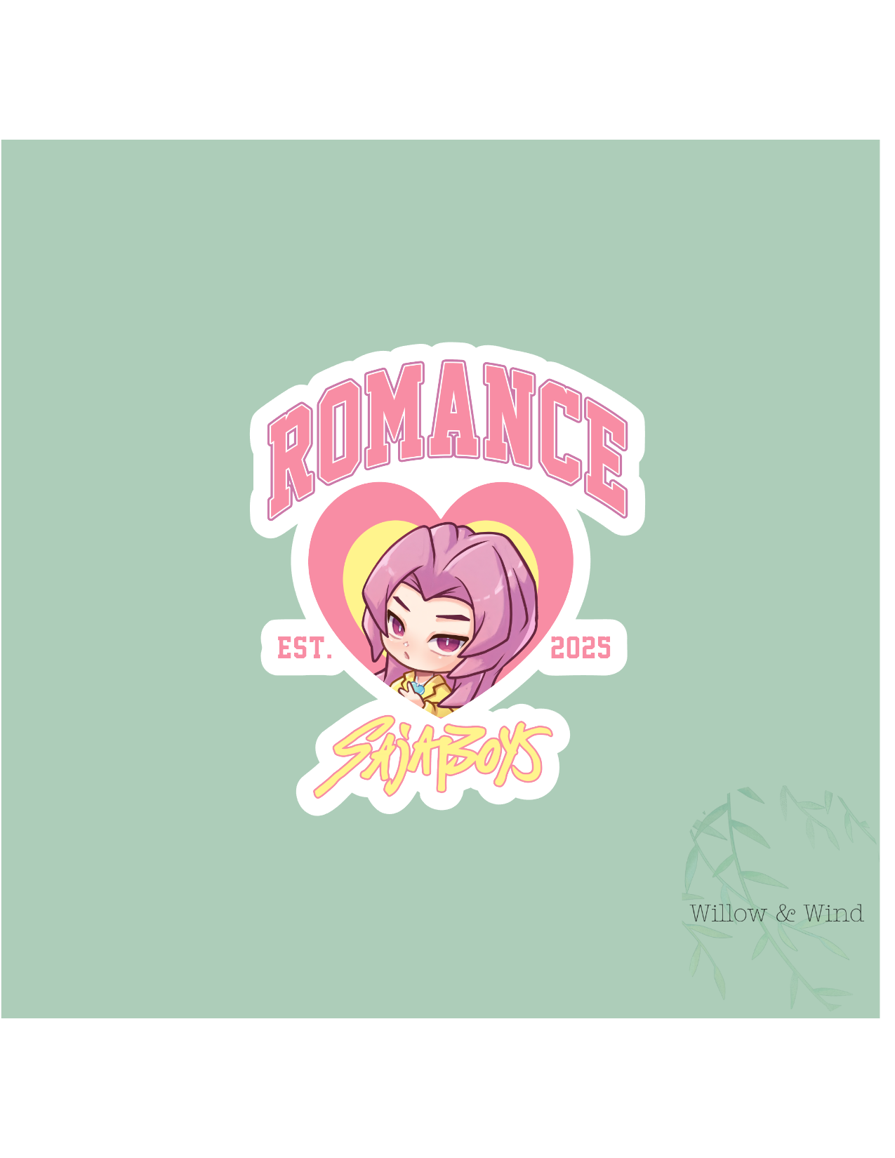 Romance K-Pop Demon Hunters Sticker