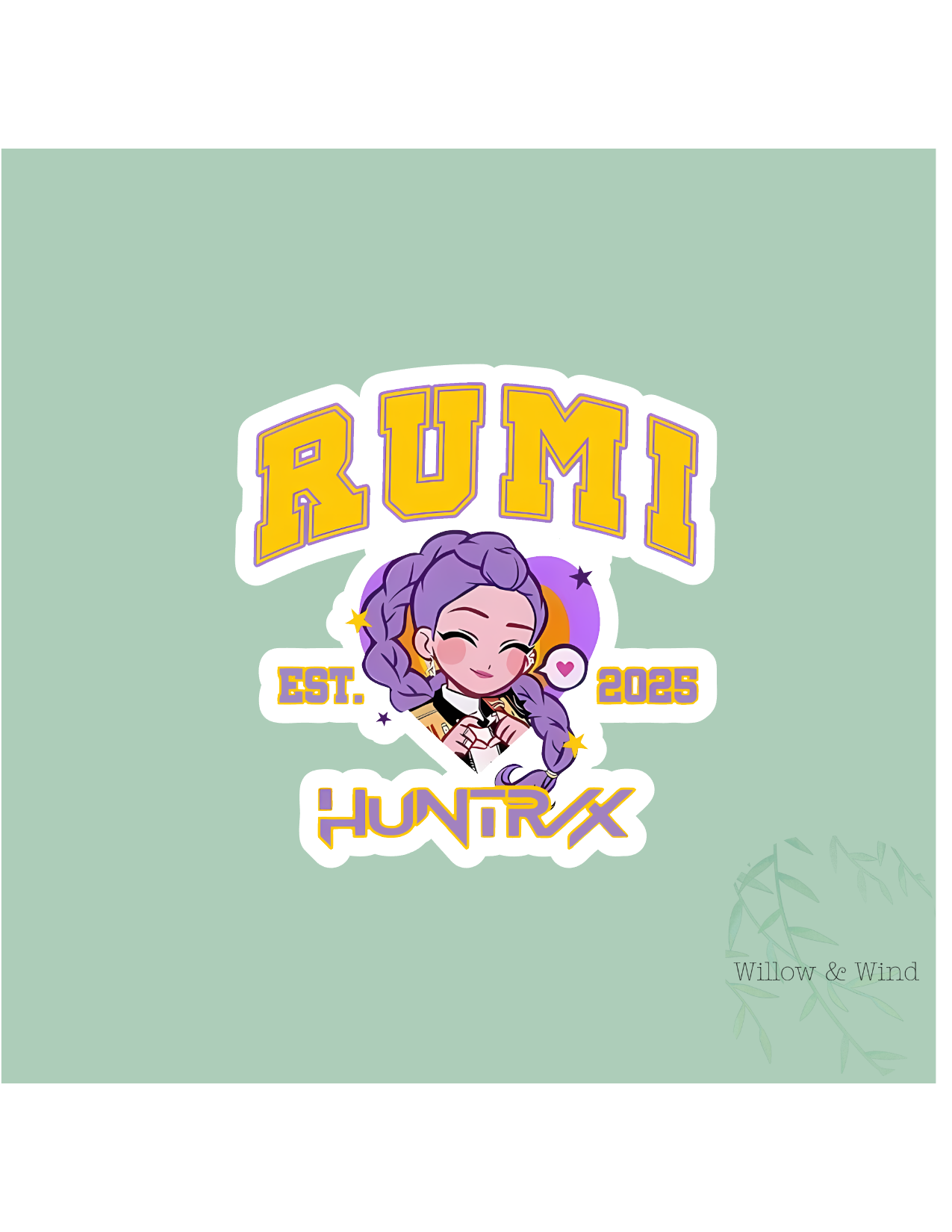Rumi K-Pop Demon Hunters Sticker