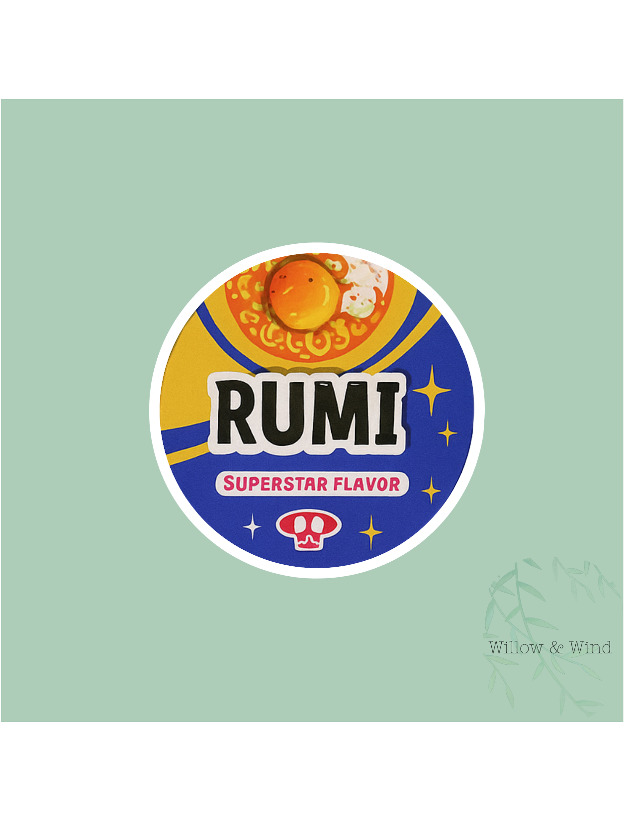 Rumi Ramen Top K-Pop Demon Hunters Sticker