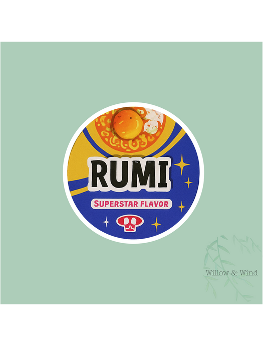 Rumi Ramen Top K-Pop Demon Hunters Sticker