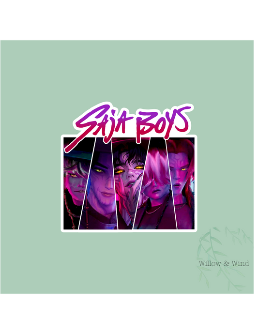 Saja Boys K-Pop Demon Hunters Sticker