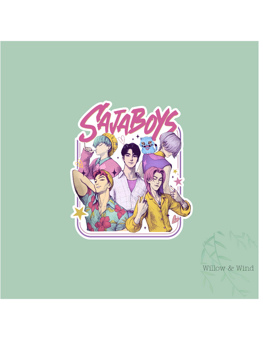 Saja Boys  K-Pop Demon Hunters Sticker