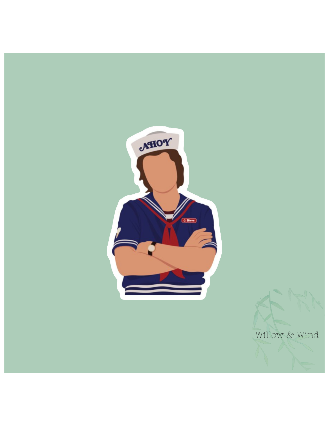Scoops Ahoy - Stranger Things Sticker