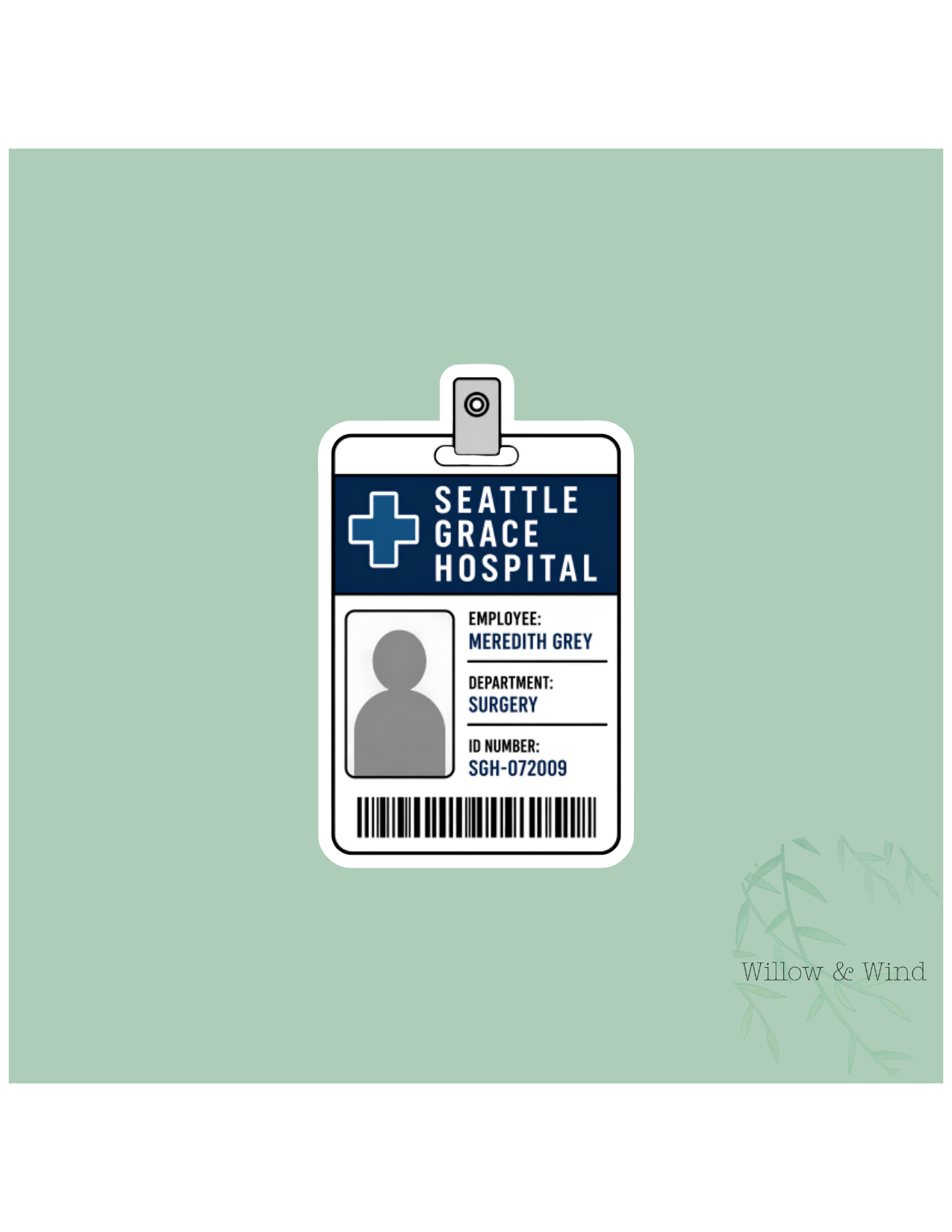 Seattle Grace Hospital Sticker