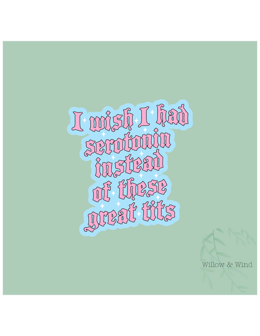 Serotonin - Mental Health Sticker