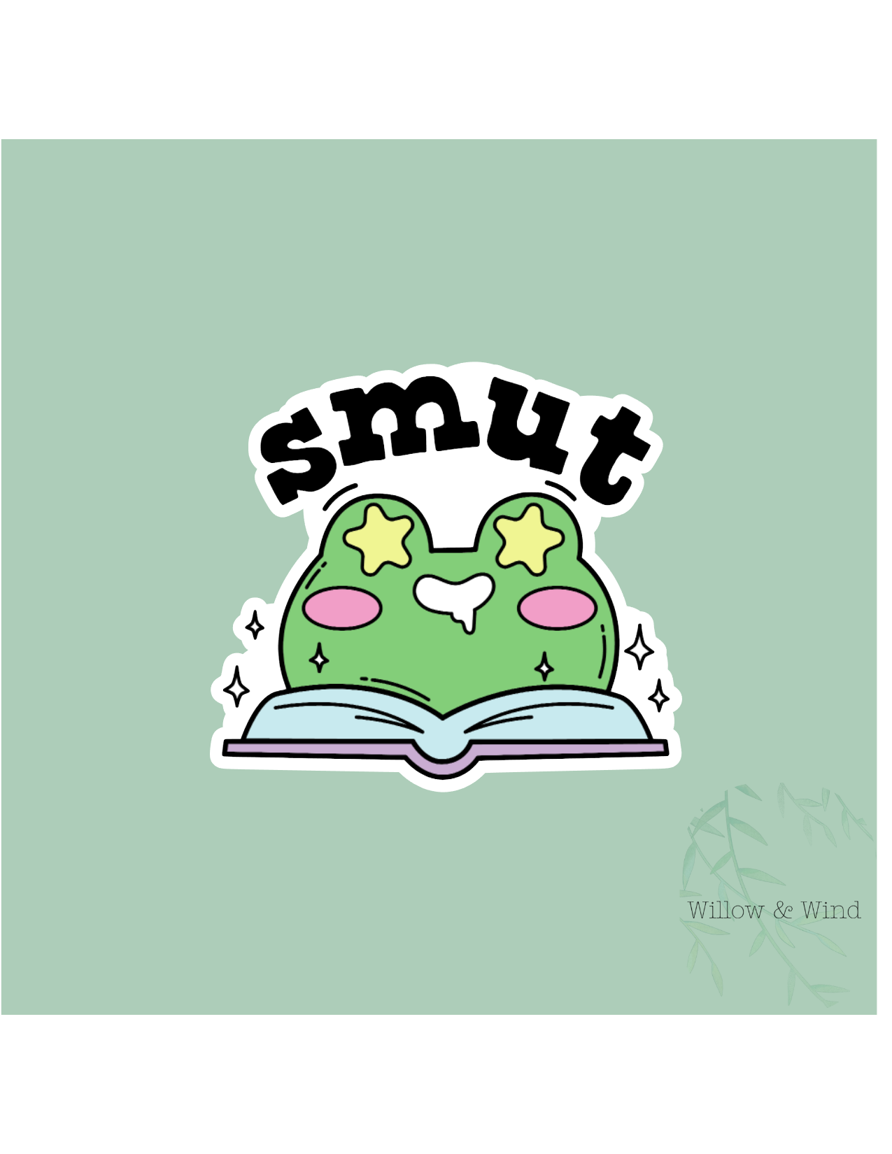 Smut Frog - Bookish Sticker