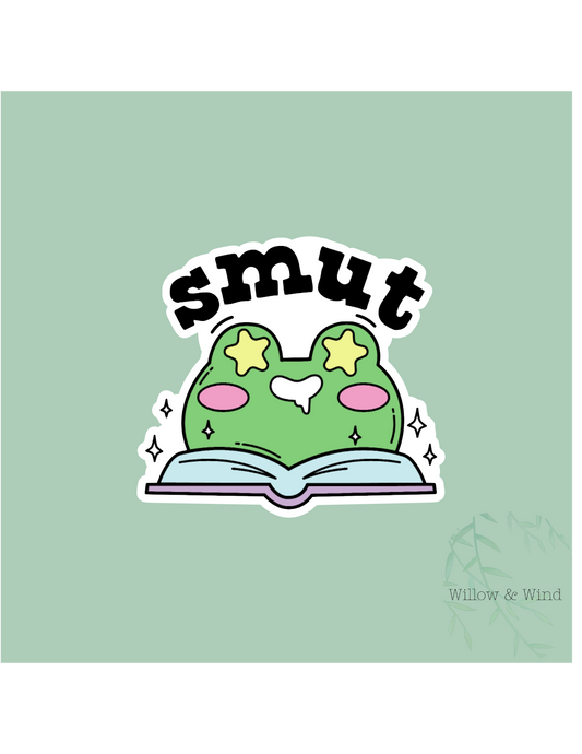 Smut Frog - Bookish Sticker