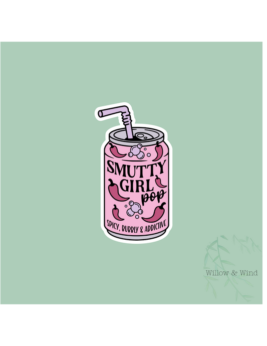 Smutty Girl Pop - Bookish Sticker