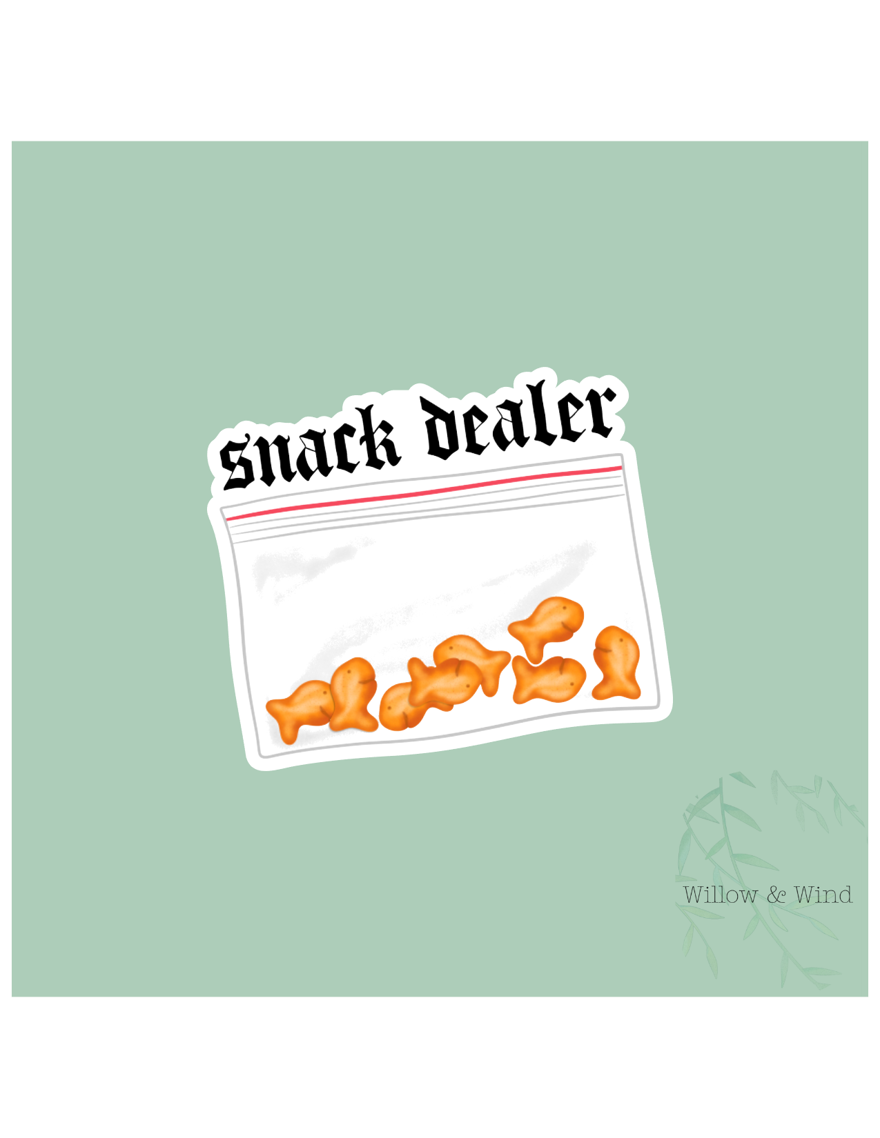Snack Dealer Sticker