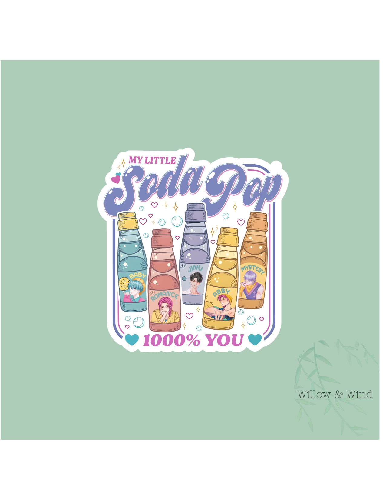 Saja Boys Soda Pop  K-Pop Demon Hunters Sticker