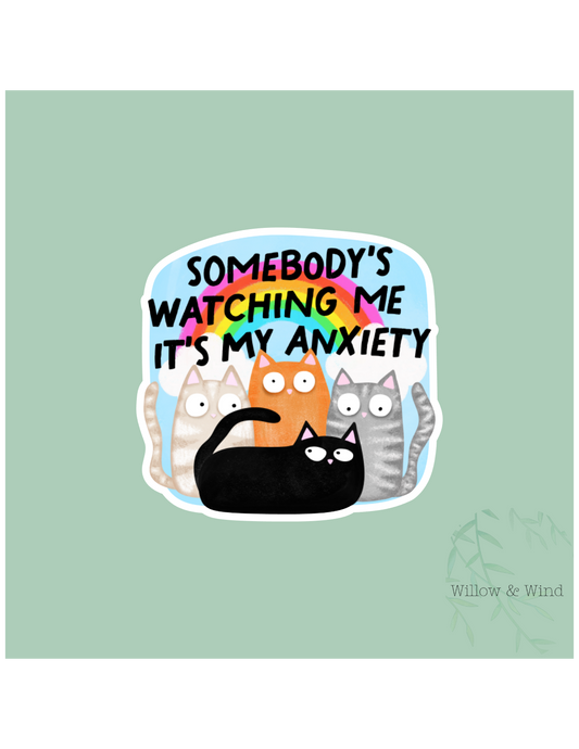 It's My Anxiety Sticker