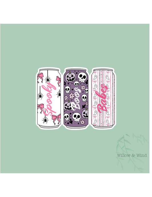 Spooky Boos Gothic Sticker