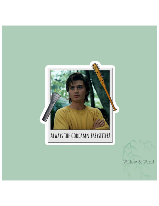 Steve's Polaroid - Stranger Things Sticker