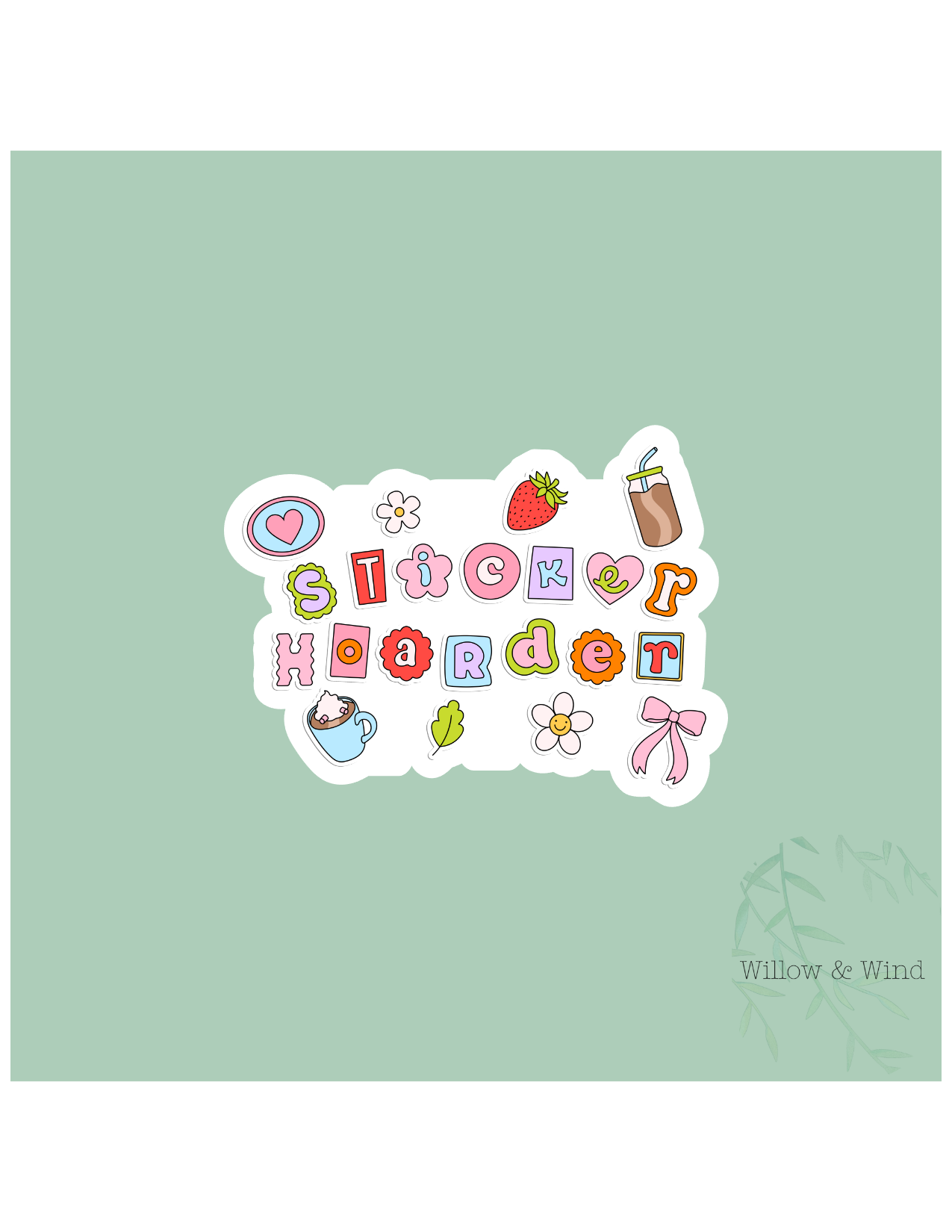 Sticker Hoarder Sticker