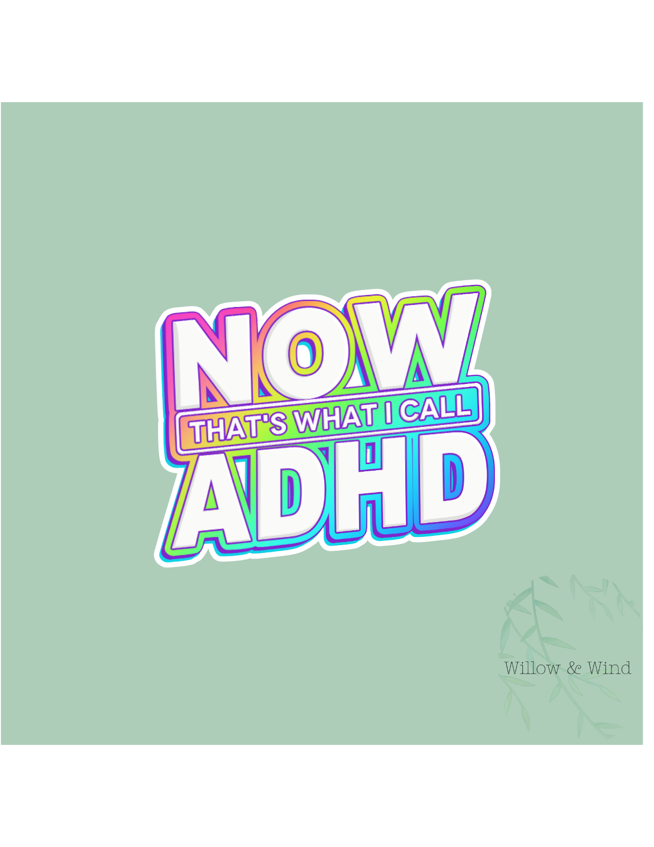 That's what I call ADHD Sticker