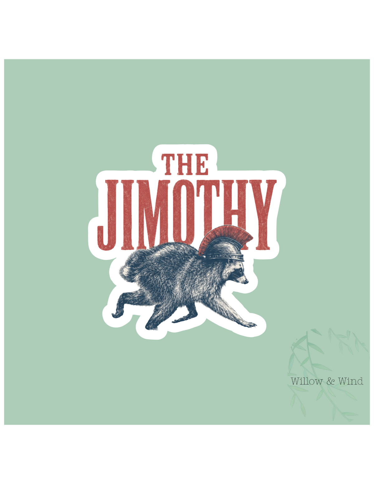 The Jimothy Greek Mythology Inspired Sticker