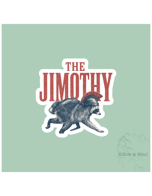The Jimothy Greek Mythology Inspired Sticker