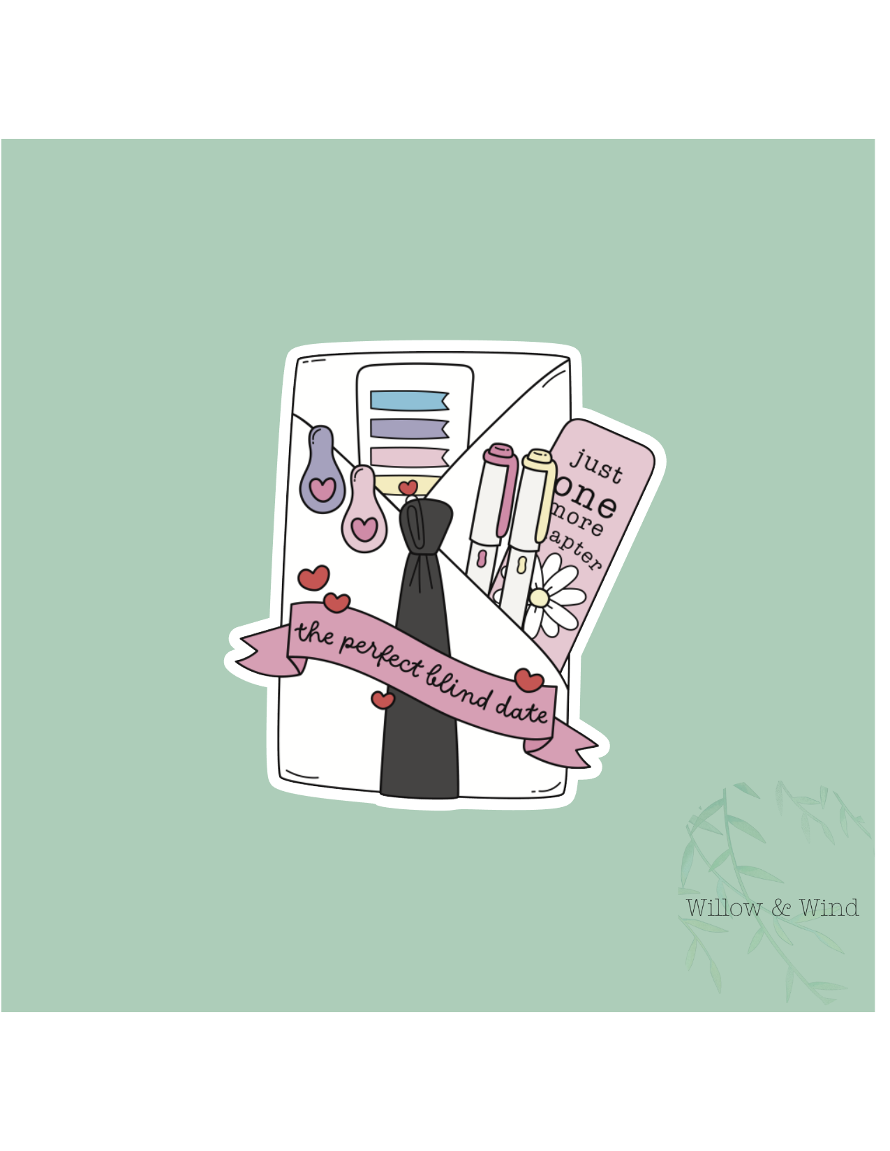 The Perfect Blind Date - Bookish Sticker