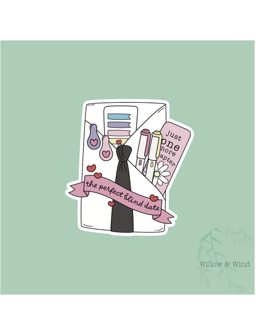 The Perfect Blind Date - Bookish Sticker