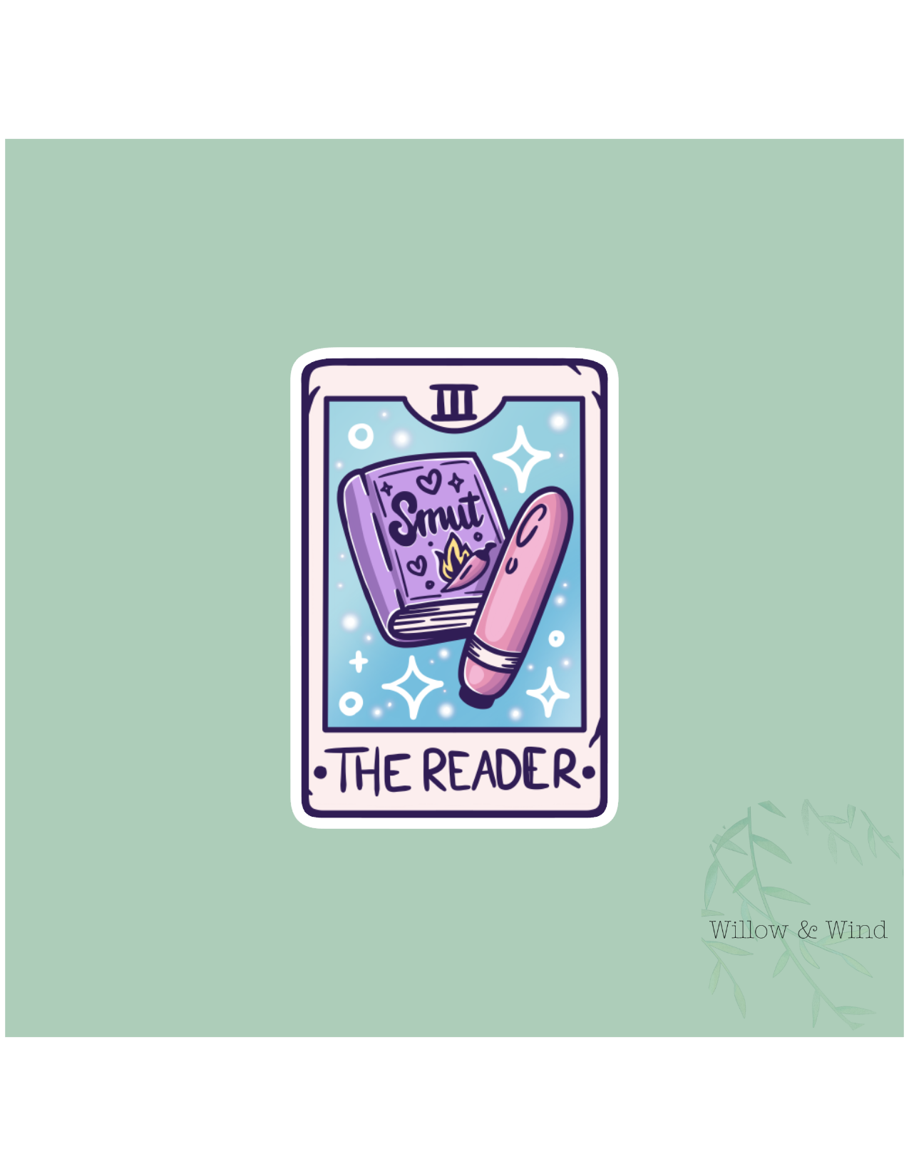 The Reader - Bookish Sticker