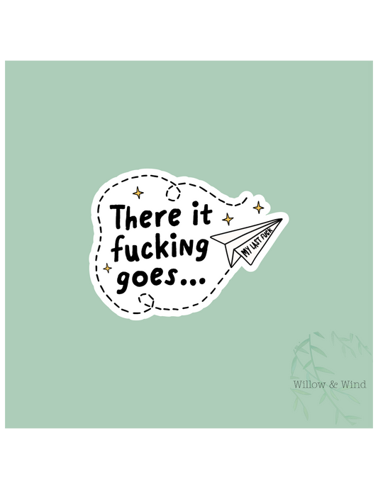 There It Goes Sticker