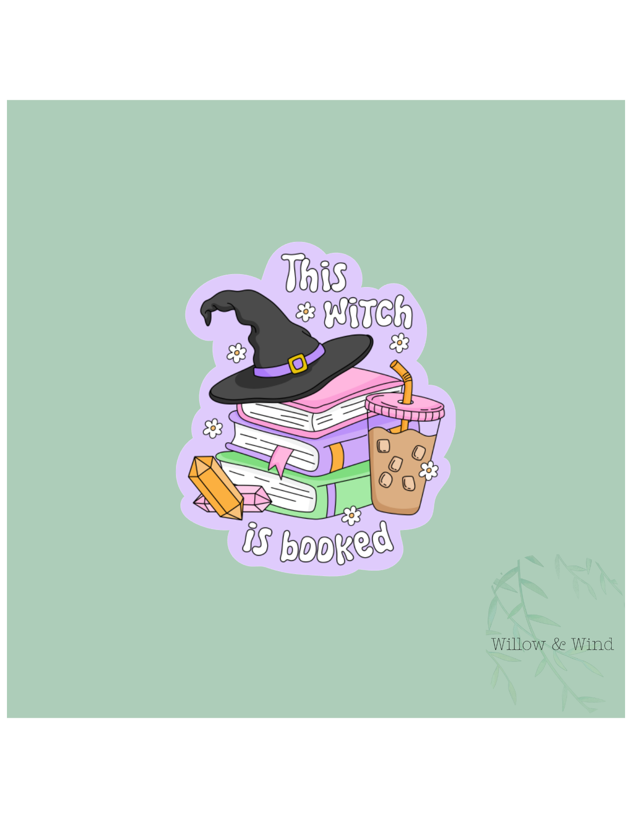 Witch Is Booked - Bookish Sticker