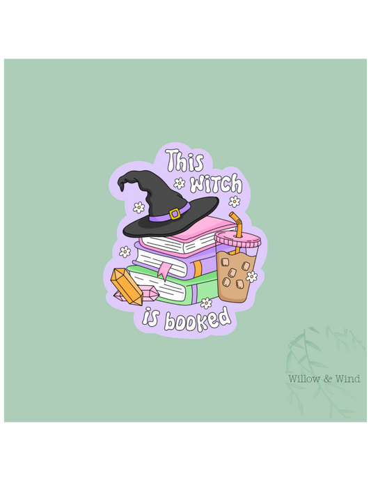 Witch Is Booked - Bookish Sticker