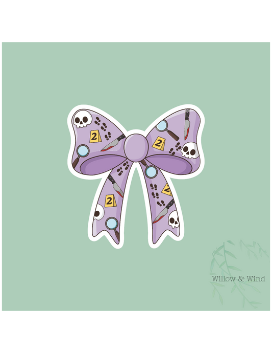 Thriller Bow - Bookish Sticker
