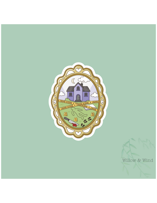 Thriller Frame - Bookish Sticker