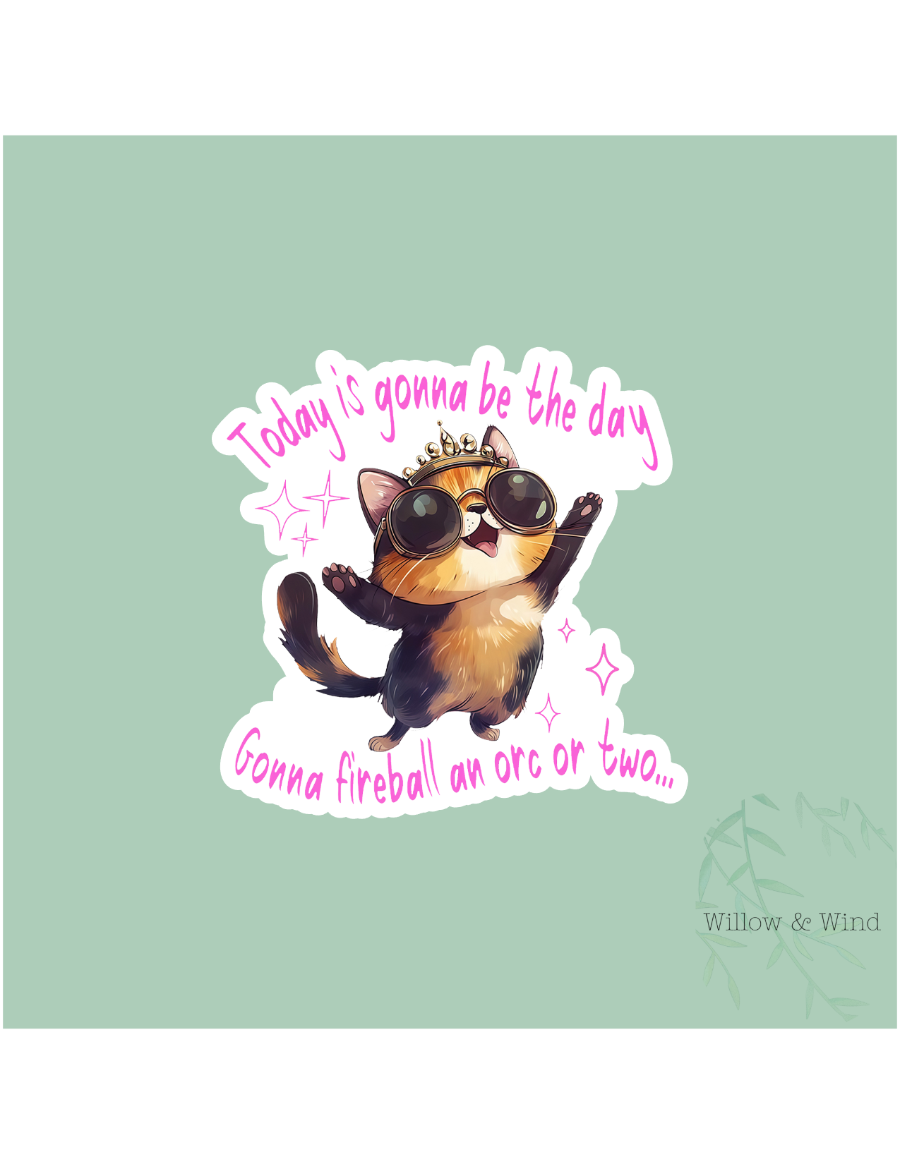 Today's Gonna Be The Day - Dungeon Crawler Carl Sticker