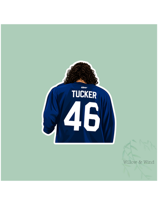 Tucker Back  - Off Campus Sticker (Copy)