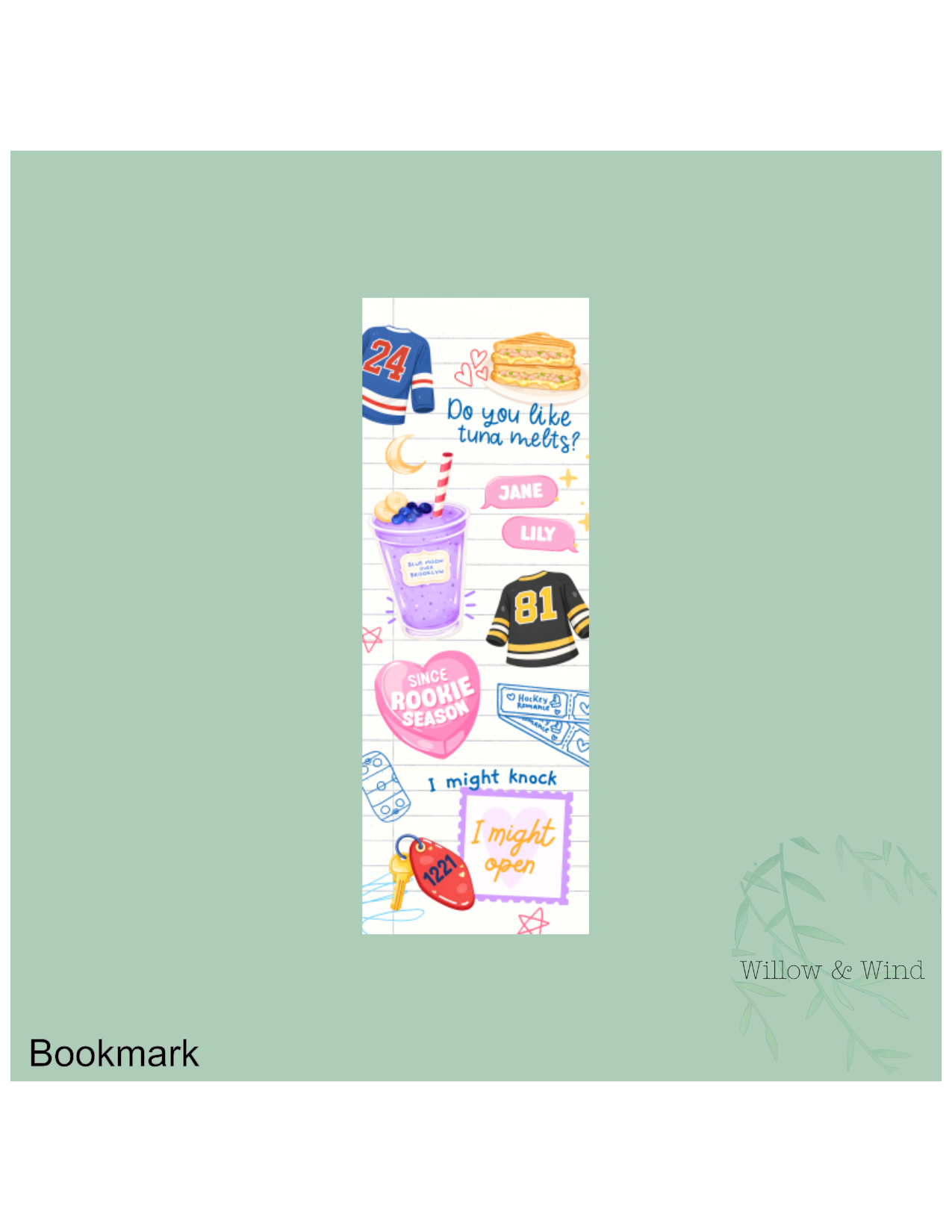Tuna Melts Heated Rivalry Bookmark